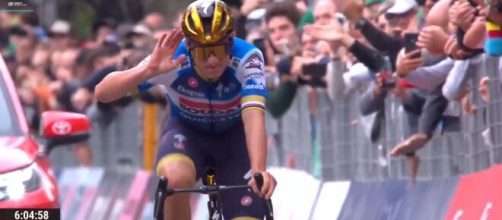 Remco Evenepoel - Screenshot © Eurosport