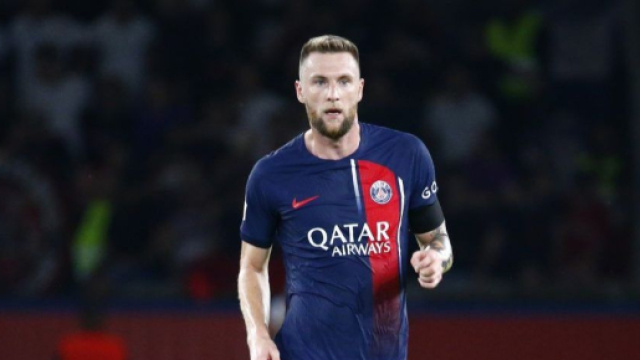 Il difensore Milan Skriniar, foto &copy; PSG