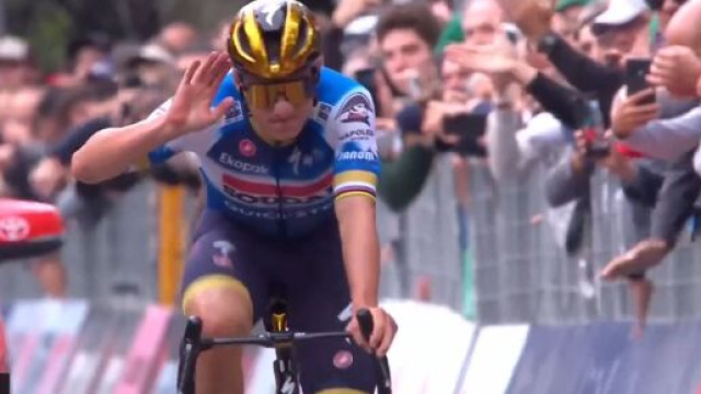 Remco Evenepoel - Screenshot © Eurosport