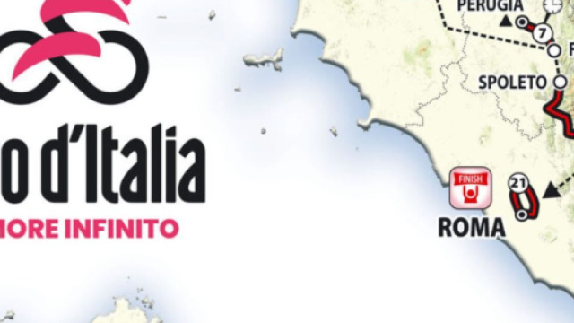 Il percorso della scorsa edizione del Giro d'Italia - © RCS Sport