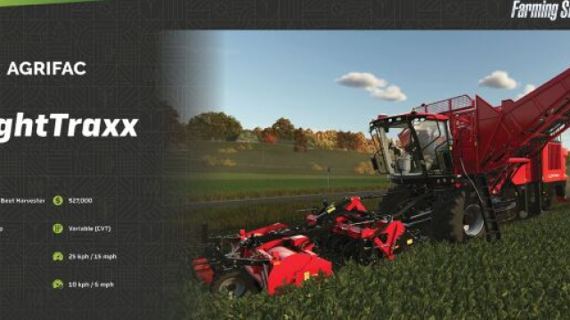 Una macchina agricola in Farming Simulator 25 Autore della foto © Pagina Ufficiale Facebook