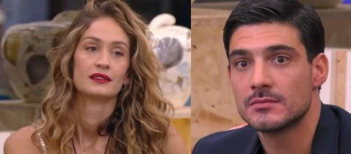 Helena Prestes e Lorenzo Spolverato - screenshot © Mediaset.