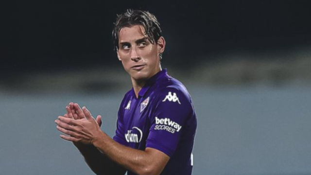 Edoardo Bove, centrocampista della Fiorentina © Foto Sito Ufficiale Lega Serie A