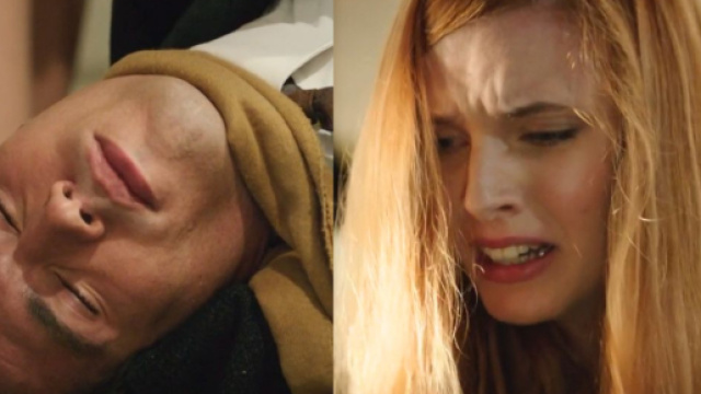 In foto Matteo Portelli e Odile &copy; Rai.