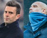 Thiago Motta e Pep Guardiola © Sky Sport / Manchester City