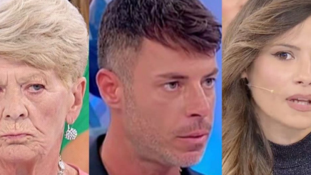 Pinuccia, Diego e Claudia - screenshot © Canale 5