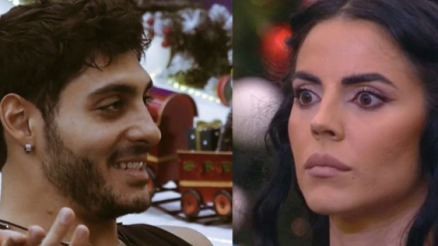 Javier Martinez e Shaila Gatta - screenshot &copy; Mediaset.