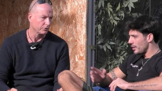 Bernardo Cherubini e Lorenzo Spolverato - screenshot &copy; Mediaset.