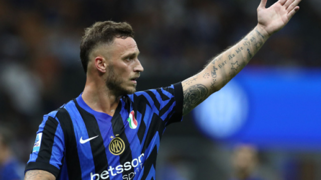 Marko Arnautovic con la maglia dell'Inter © Inter