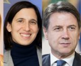 Giorgia Meloni, Elly Schlein e Giuseppe Conte e Antonio Tajani (© Wikimedia commons)