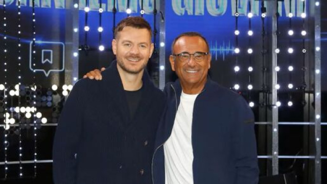 Carlo Conti e Alessandro Cattelan saranno i conduttori della serata finale di Sanremo 2025 - foto ©Rai - Pagina ufficiale del Festival