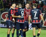 I calciatori del Crotone durante un'esultanza - © Facebook / FcCrotone