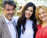 Michele (Alberto Rossi), Rossella (Giorgia Gianetiempo) e Silvia (Luisa Amatucci) In Un Posto Al Sole - Foto © Rai.