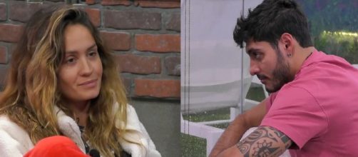 Helena Prestes e Javier Martinez - screenshot © Mediaset.