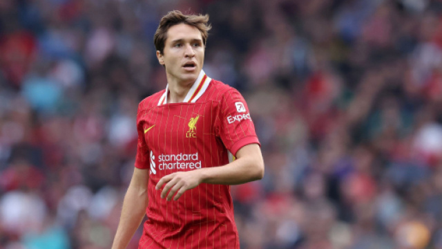 Federico Chiesa, attaccante del Liverpool. Foto da &copy; Eurosport