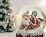 Globo di neve con Babbo Natale © Pixabay