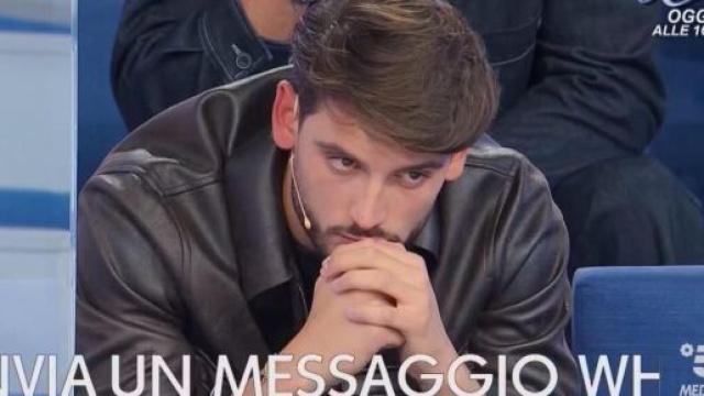 Ciro a Uomini e donne, screenshot &copy; Canale 5