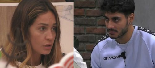 Helena Prestes e Javier Martinez - screenshot © Mediaset.