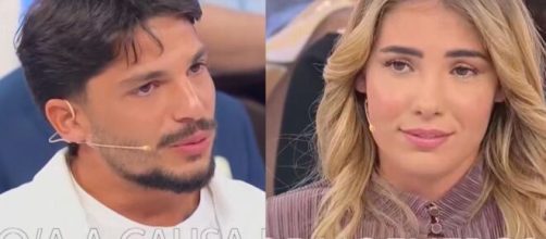 In foto Martina e Gianmarco (screenshoot © Canale 5).