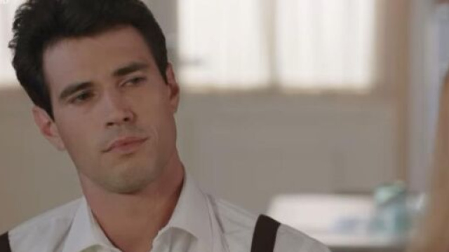 In foto Matteo Portelli, screenshot © Rai 1