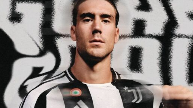 Dusan Vlahovic, attaccante della Juventus. Foto © Juventus FC