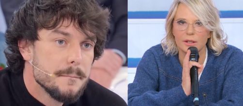 Michele Longobardi e Maria De Filippi - screenshot © Canale 5.