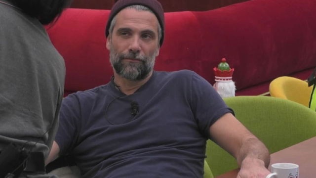 Luca Calvani (&copy; Grande Fratello/Mediaset).