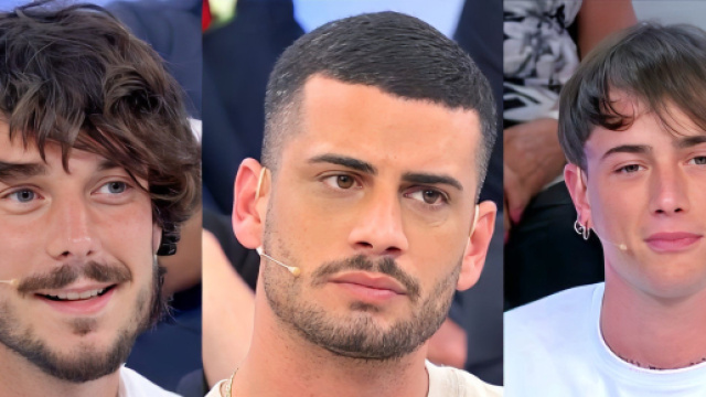 Michele Longobardi, Alessio Pecorelli e Joele Milan - screenshot &copy; Canale 5