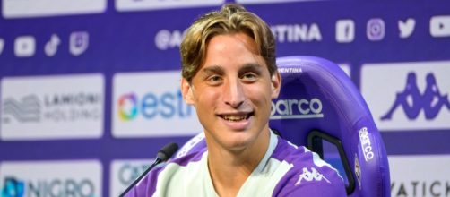 Cesare Bove in conferenza stampa - © Sito Ufficiale Fiorentina