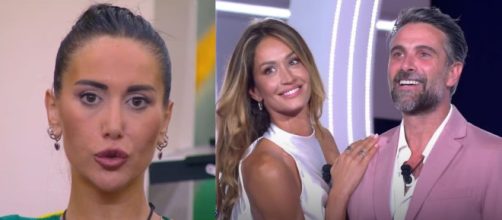 Jessica Morlacchi, Helena Prestes e Luca Calvani - screenshot © Mediaset.