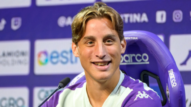 Cesare Bove in conferenza stampa - © Sito Ufficiale Fiorentina