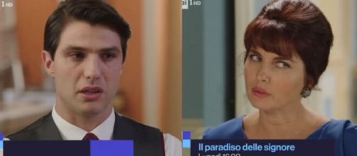 In foto Marcello e Adelaide, screenshot © Rai 1.