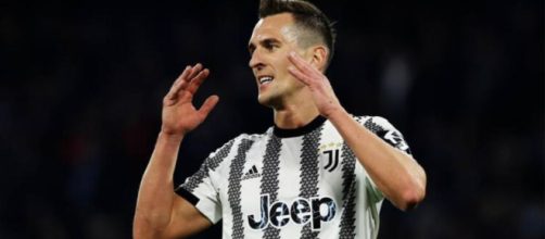 Arkadiusz Milik, attaccante della Juventus. Foto © Sky Sport