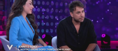 Jenny Guardiano e Tony Renda (© Verissimo/Mediaset).