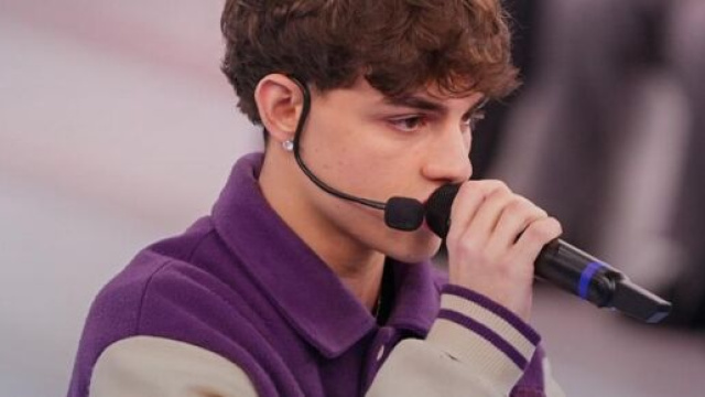 In foto Luk3 di Amici &copy; Mediaset