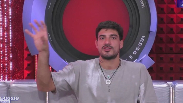 In foto Lorenzo Spolverato &copy; Mediaset Infinity