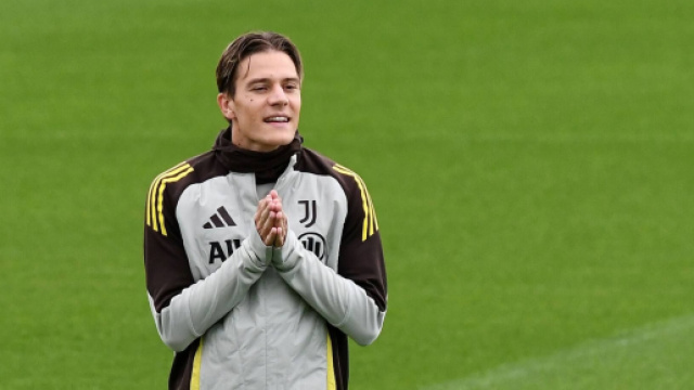 Nicol&ograve; Fagioli, centrocampista della Juventus. Foto &copy; Sky Sport