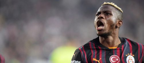 Victor Osimhen, attaccante del Galatasaray. Foto © profilo X/Osimhen