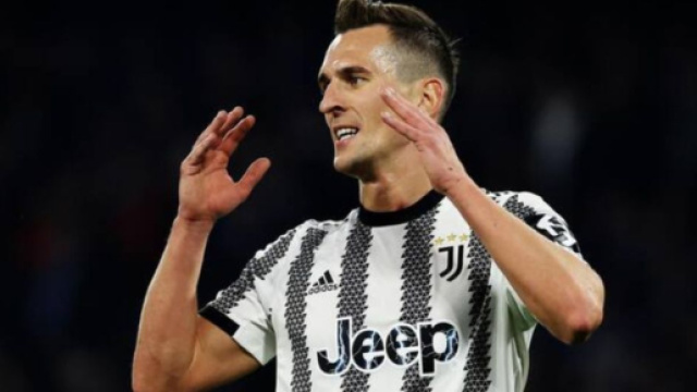 Arkadiusz Milik, attaccante della Juventus. Foto &copy; Sky Sport