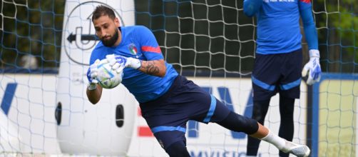 Gianluigi Donnarumma con la maglia dell'Italia - © Figc.It