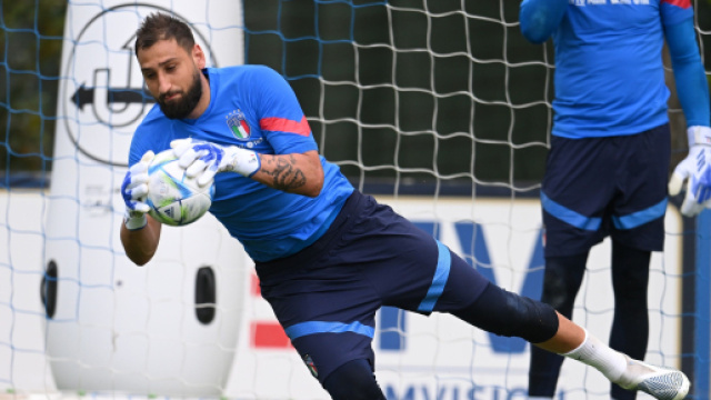 Gianluigi Donnarumma con la maglia dell'Italia - &copy; Figc.It