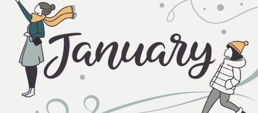 Lettering di January © Pixabay