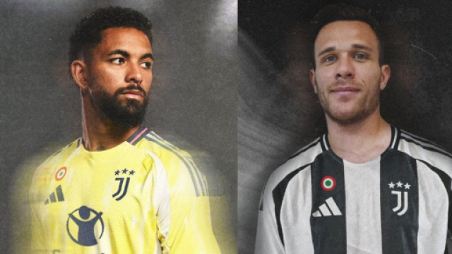 Douglas Luiz e Arthur. Foto &copy; Juventus FC