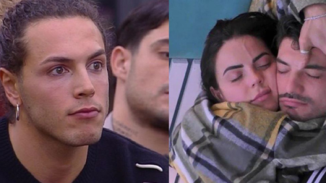 Giglio, Shaila Gatta e Lorenzo Spolverato - screenshot &copy; Mediaset.