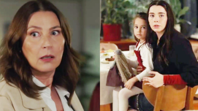 Guzide sorprende Oylum da Yesim &copy; Tradimento.