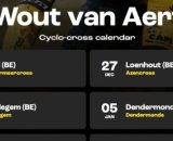 Il programma di ciclocross di Wout van Aert - © X Visma Lease a Bike.