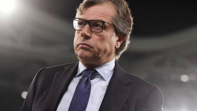 Cristiano Giuntoli, direttore sportivo della Juventus. Foto © Sky Sport