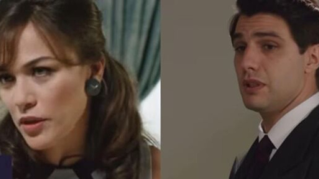 In foto Marta e Marcello de Il Paradiso delle signore, screenshot &copy; Rai 1.