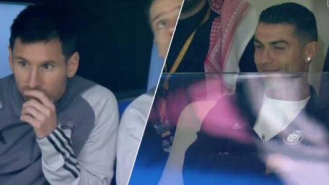 Messi et Ronaldo dans le XI de légende de Chat GPT. (screenshot Twitter - @ssc_sports)