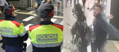El hombre que hirió a varias mujeres en el metro fue arrestado en el distrito de Sant Martí de Barcelona (X, @mossos)